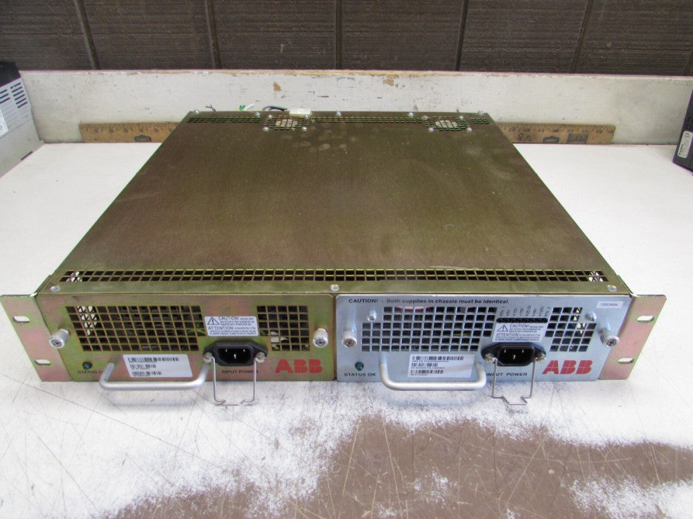 2 - ABB PHARPS32200000 , XP POWER SUPPLYS , W/CHASSIS, GOOD TAKEOUT! MAKE OFFER!