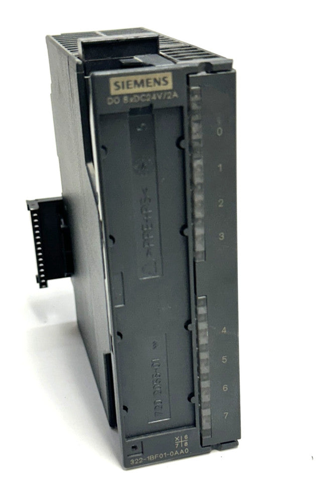 SIEMENS 6ES7 322-1BF01-0AA0 SIMATIC S7 OUTPUT MODULE 24VDC 8-OUTPUTS