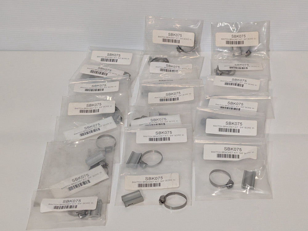 Lot of 20: SBK075 Pneumatic Cylinder Switch Bracket Kits for 3/4" Bore, M-