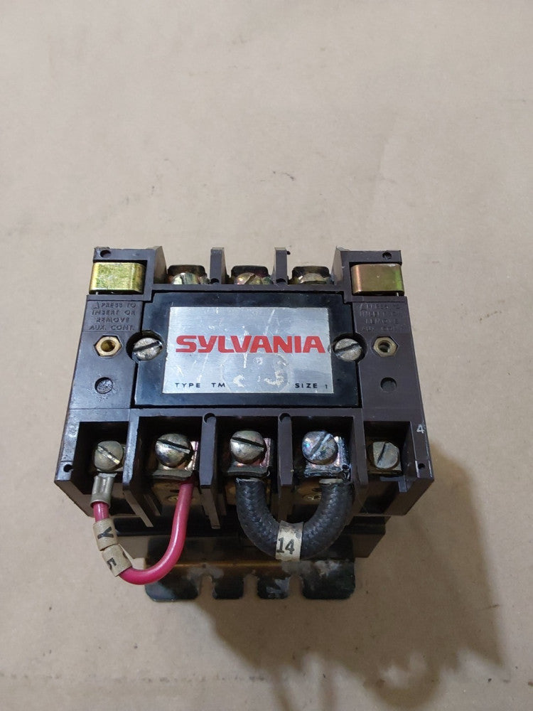 JOSLYN CLARK T77U021 NEMA SIZE 1 CONTACTOR T77UO21 W/ TB 159-1 110 50HZ