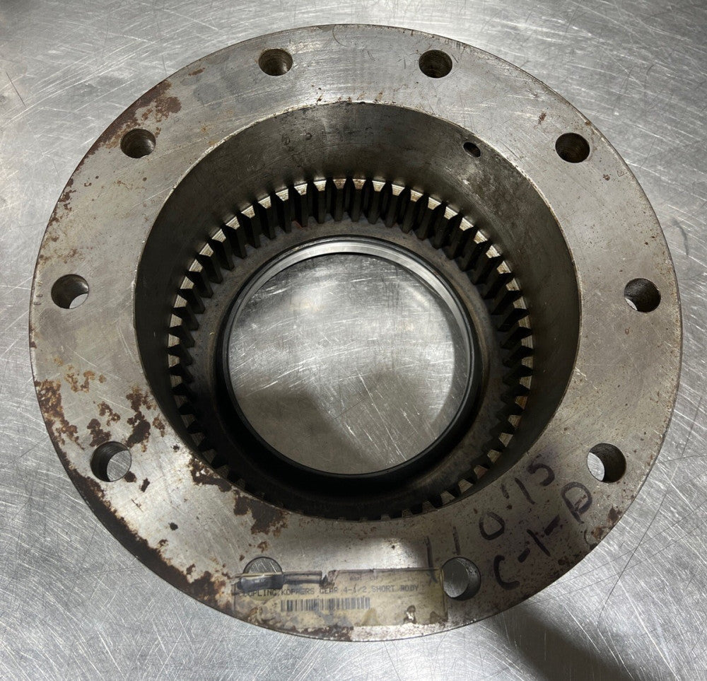 Koppers Coupling Gear 4-1/2 Short Body F4-555650 Nos Surplus Storage Wear