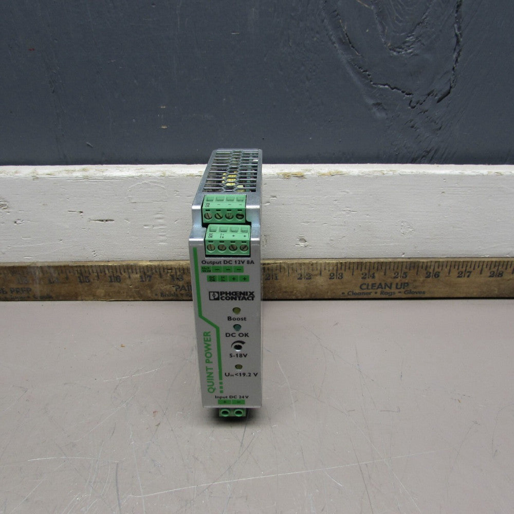PHOENIX CONTACT QUINT-PS/24DC/12DC/8,POWER SUPPLY,  NICE TAKEOUT! MAKE OFFER!