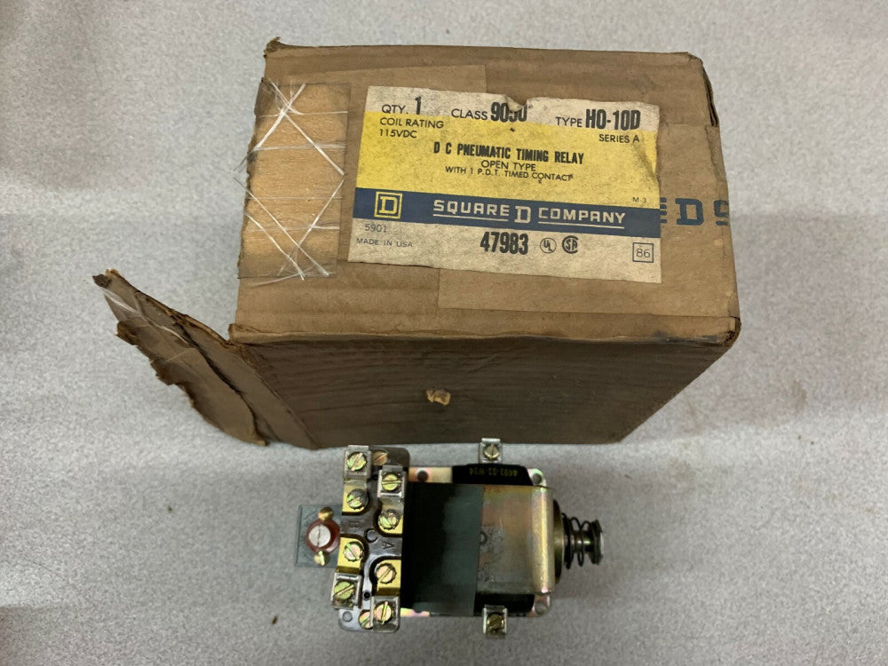 NEW IN BOX SQUARE D RELAY H0-10D SERIES A