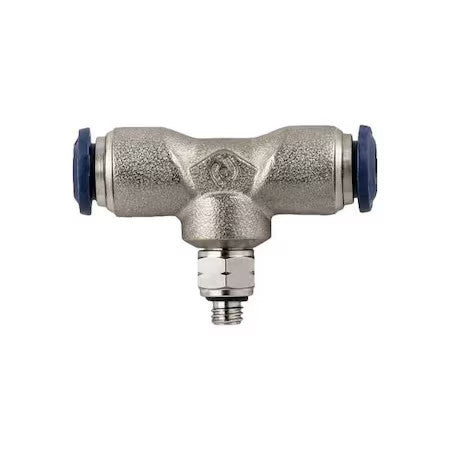 Aignep Usa 88215-53-32 Push To Connect Fitting, Brass, Silver