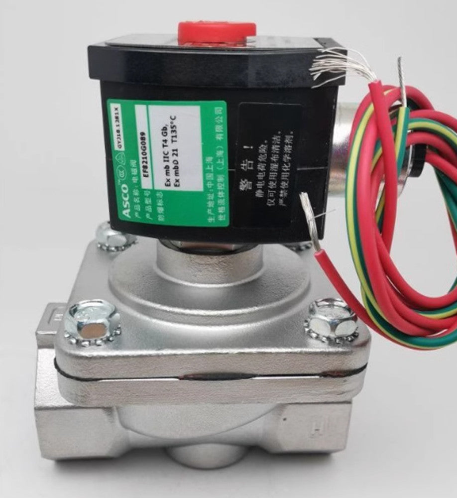 One Brand New ASCO EF8210G089 Explosion-Proof Solenoid Valve AC220V AC110V DC24V