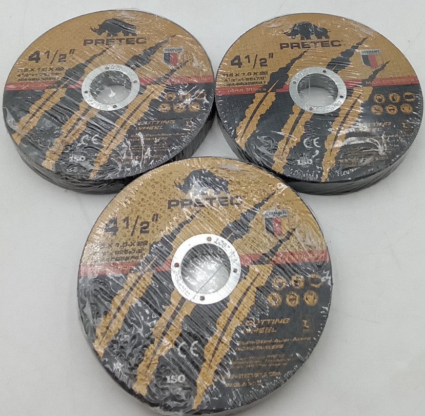4.5" Cut Off Wheel Set 30 Pcs for Angle Grinder NIP