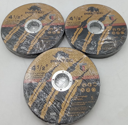 4.5" Cut Off Wheel Set 30 Pcs for Angle Grinder NIP