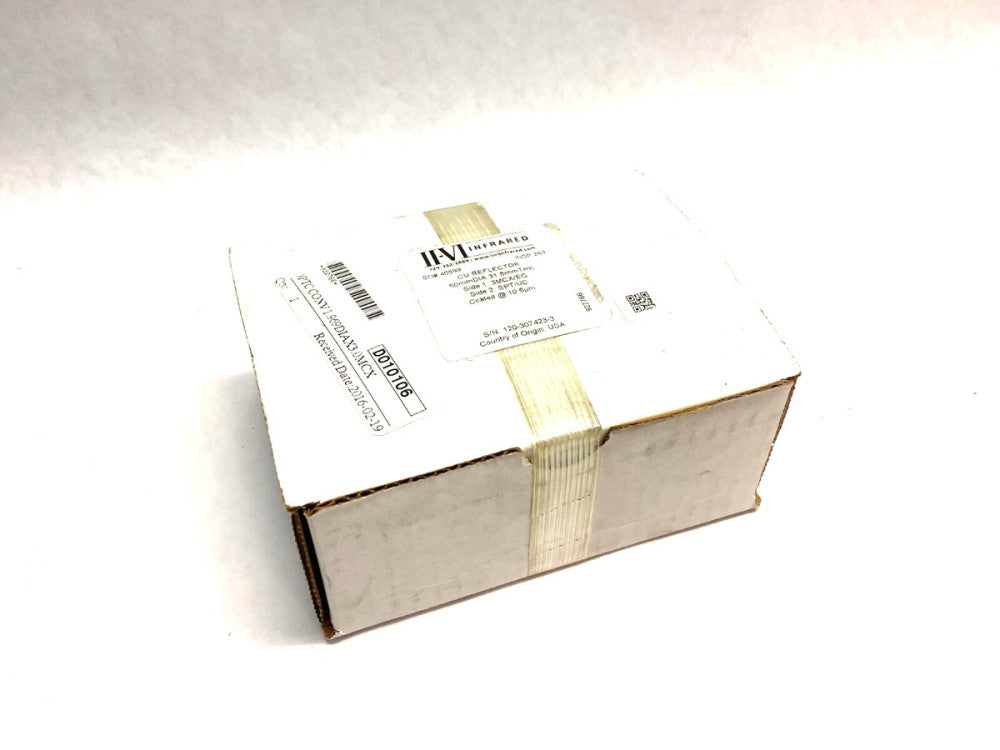 II-VI Infrared 922766 CU Reflector 50mm Dia. 31.8mm Thick 3MCX/EG SPT/UC