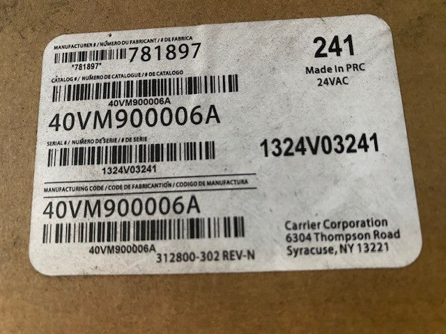 Carrier Touch Screen Central Controller 40VM900006A