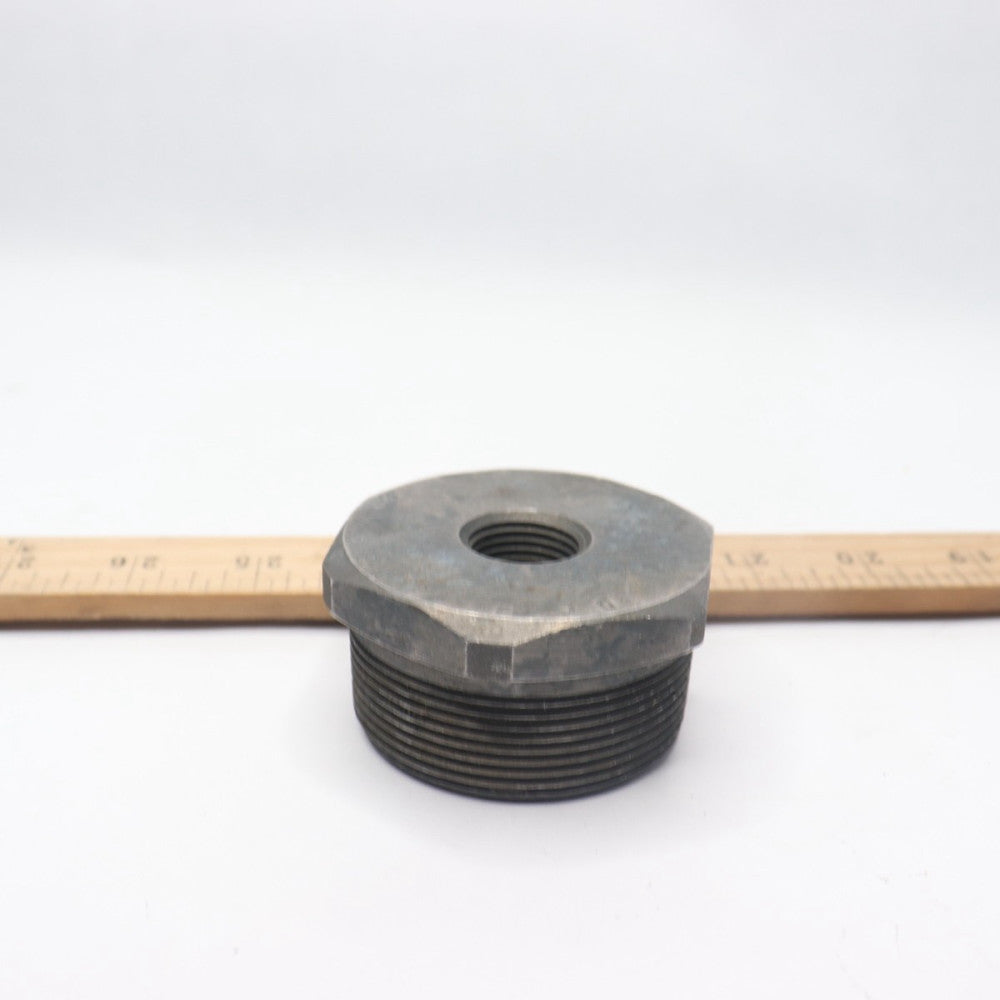 Threaded  Hex Bushing Forged Carbon Steel Class 6000 2-1/2" x 1/2" NPT