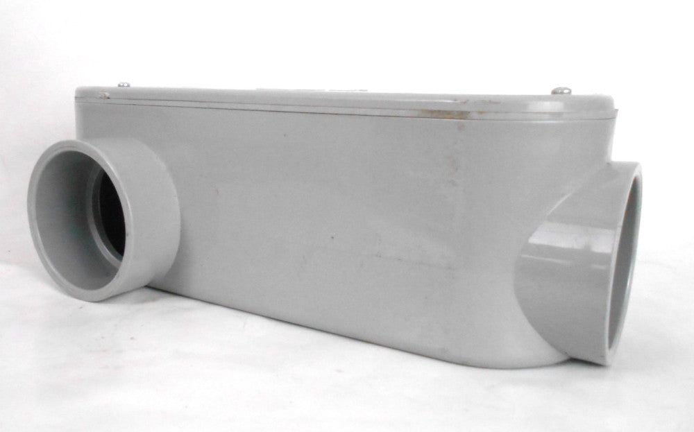 1 - 2'' Access Fittings Type LR Conduit Body PVC Gray ROYAL RSLR 60S