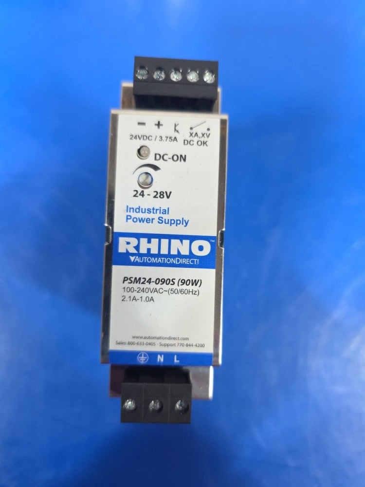 RHINO PSM24-090S power Supply 24V DIN RAIL 90W
