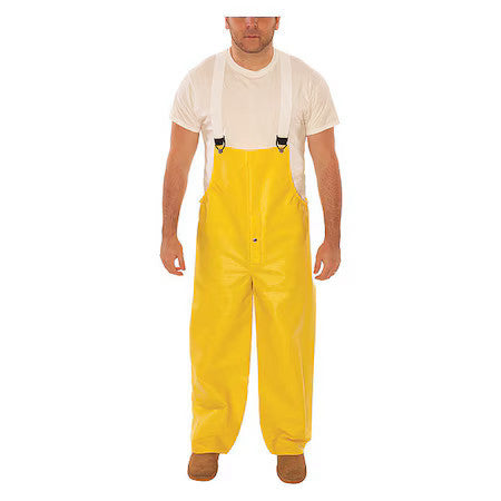 Tingley O31107 Rain Bib Overall, Heavy Duty Pvc, 29 In Inseam, 36 In To 38 In