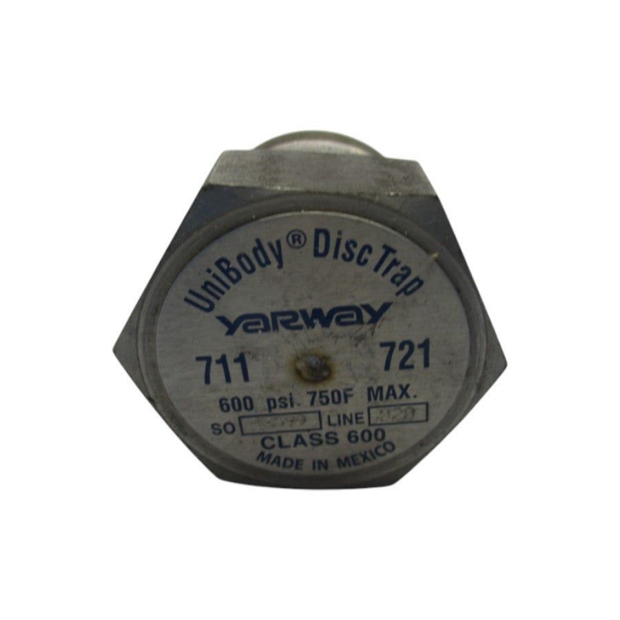 YARWAY 711/721 600PSI 750F UNMP