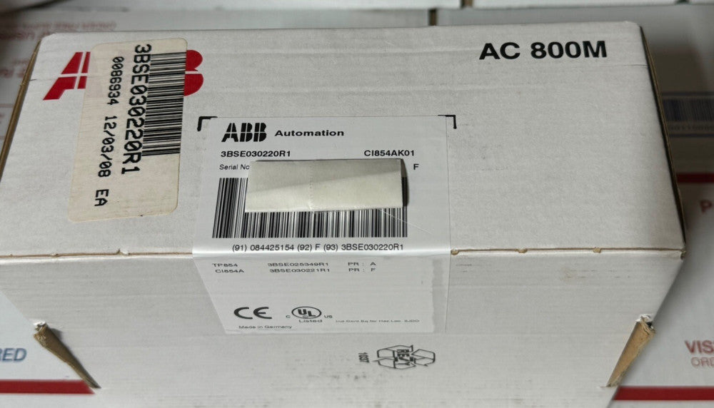 New In Sealed Box ABB 3BSE030220R1 CI854AK01 AC 800M