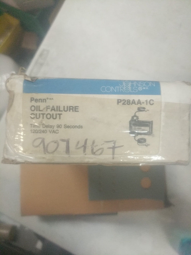 JOHNSON CONTROLS P72AA-1C PRESSURE CONTROL P72AA1C