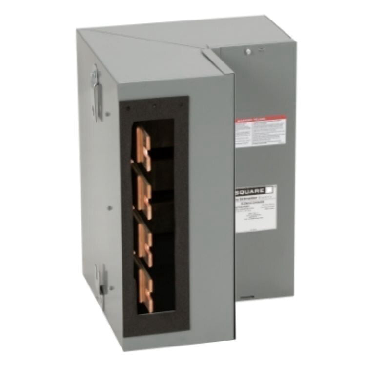 New Square D EZM3CORNER EZ Meter Pak 1200A Bussed Corner 3PH 4W 240/120V Nema 3R