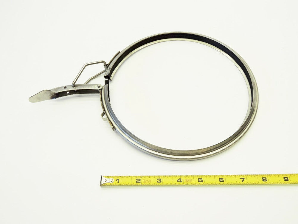 8" Forever Clamp Stainless Steel Duct Clamps SS304 Buna-N M689450 FEC08S4BN