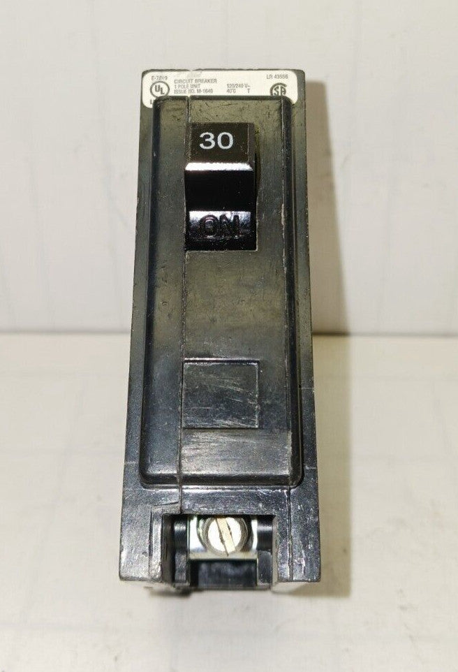 NEW EATON 30 AMP CIRCUIT BREAKER QUICK LAG 120/240 VAC 22KA QBHW1030