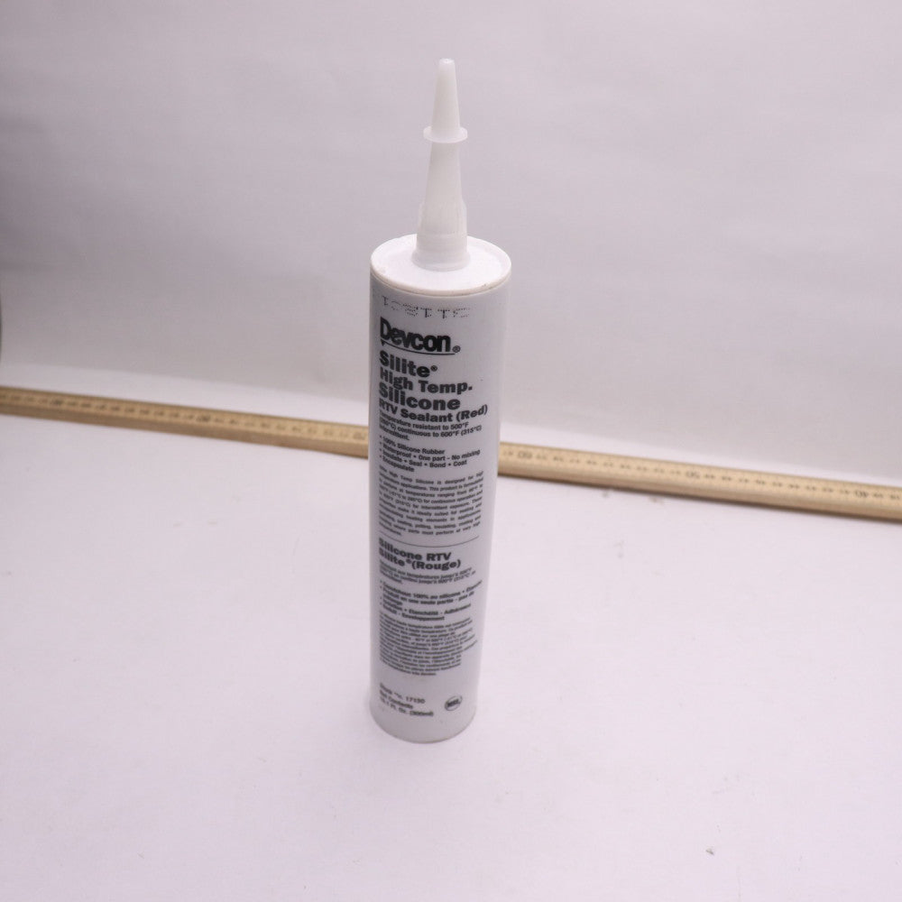 Devcon Silite Silicone RTV Red 10.1 fl. oz. 300ml 17130