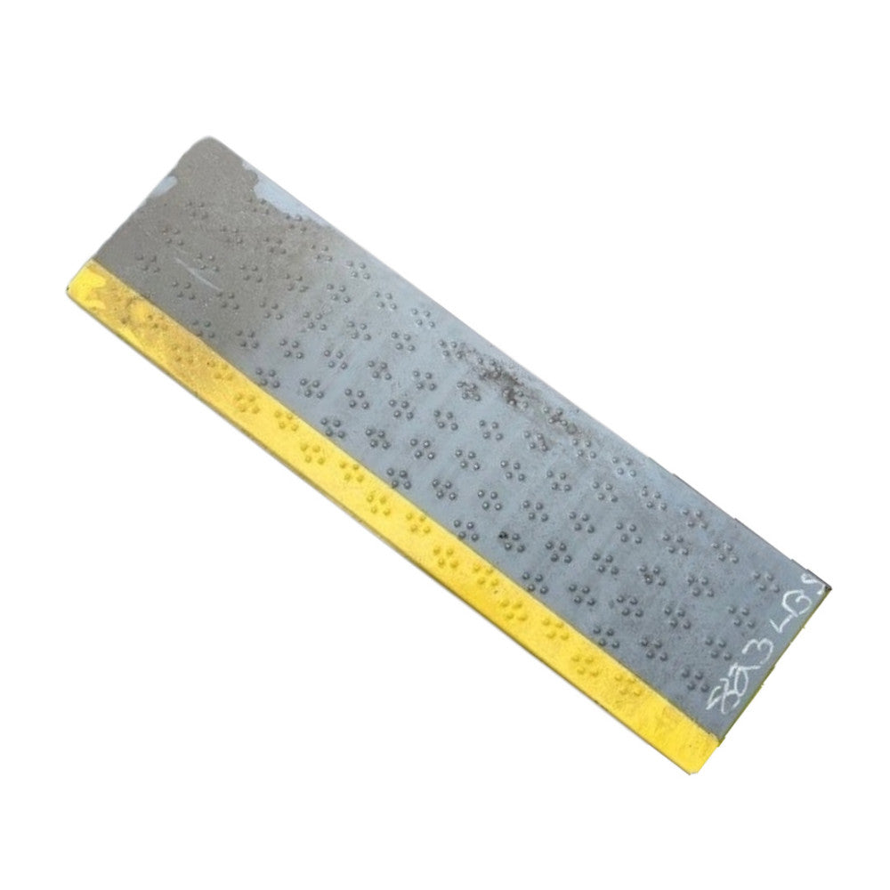 STEEL STAIR TREADS 42" LENGTH 12" DEPTH 1-1/2" THICK 3/8" BOLT HOLES