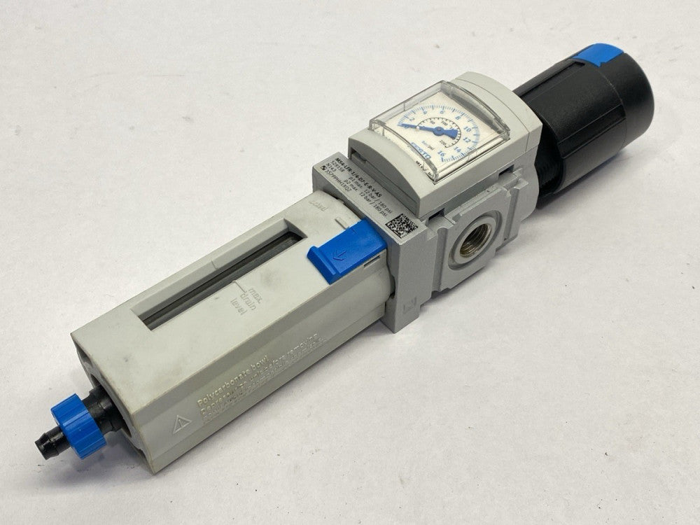 Festo MS4-LFR-1/4-D7-E-R-V-AS Pneumatic Filter Regulator 529158