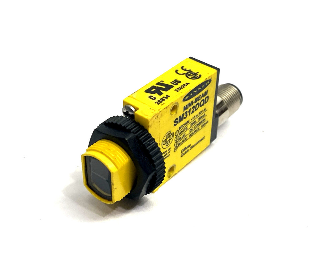 Banner SM312DQD MINI-BEAM Diffuse Photoelectric Sensor 1 NPN 1 PNP 26834
