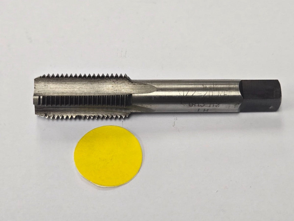 POLAND CUTTING TAP WITH BOTTOMING CHAMFER  #1/2-20 NF HS GH3  LEFT HAND