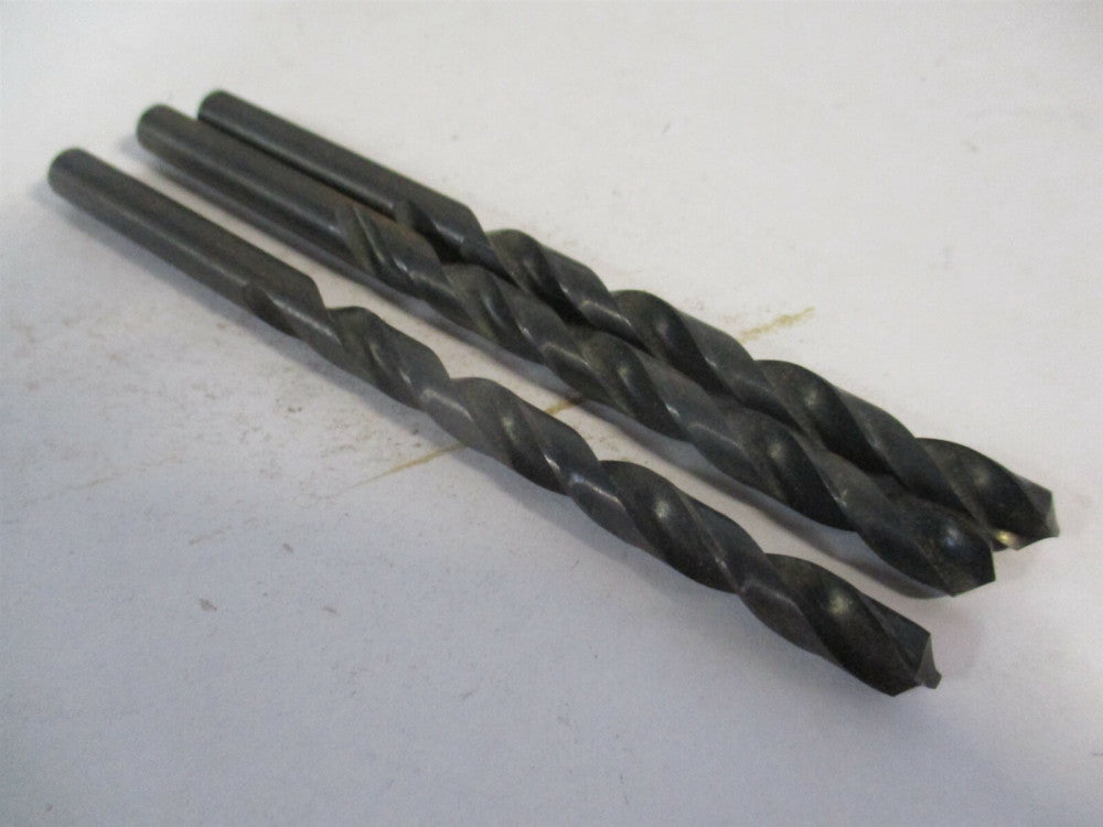 Precision Twist Drill (015005) E 118° Point Oxide HSS Jobber Drill - Lot of 3
