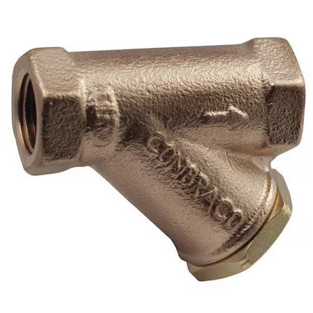 Apollo Valves 59Lf004p2 Y Strainer, 3/4" Pipe, Fnpt X Fnpt, Lead Free Bronze,
