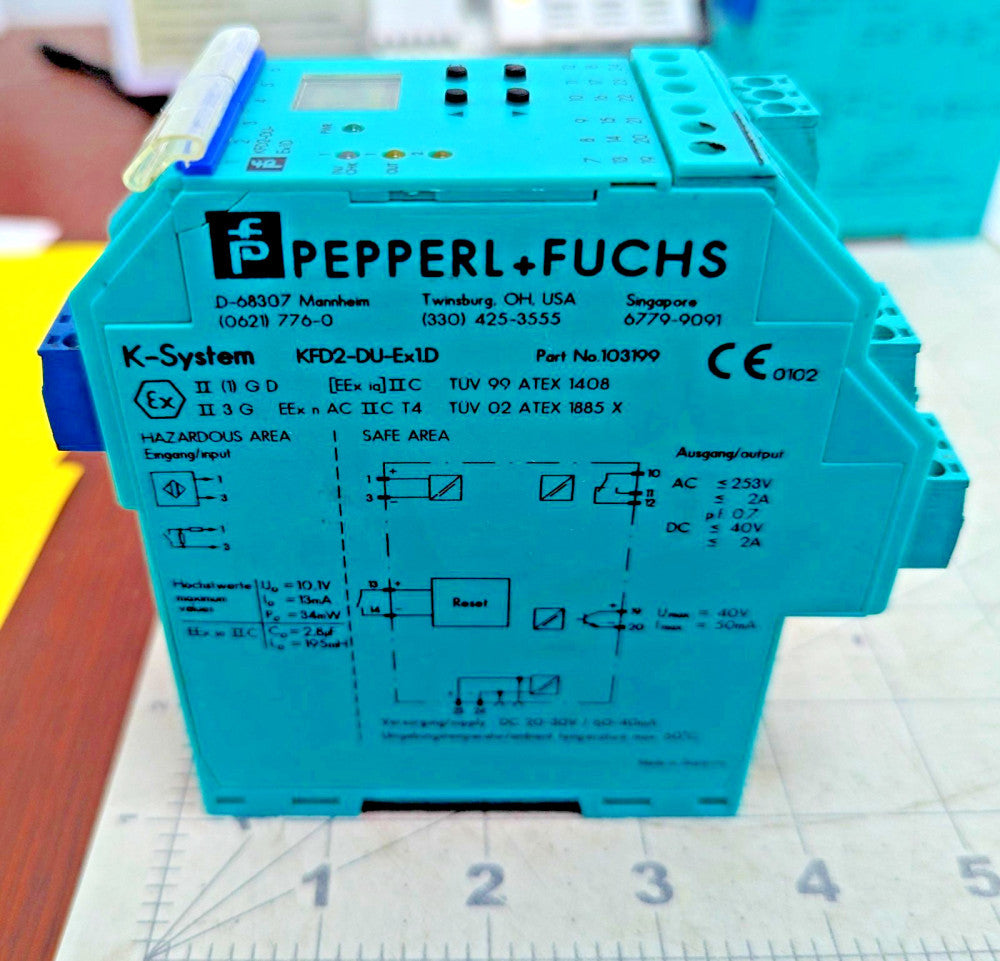 KFD2-DU-EX1.D Isolator, Digital, K-System, Switch Amplifier, TimerRelay, [OF50]
