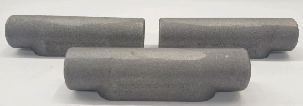 EATON CROUSE-HINDS CONDUIT OUTLET BODY C27 SA TRADE SIZE 3/4 IN.   LOT OF 3