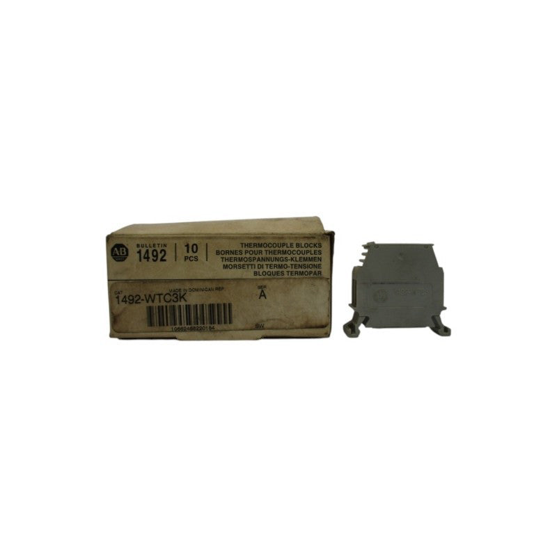 ALLEN BRADLEY 1492-WTC3K SER. A (PKG OF 10) (WH) NSMP