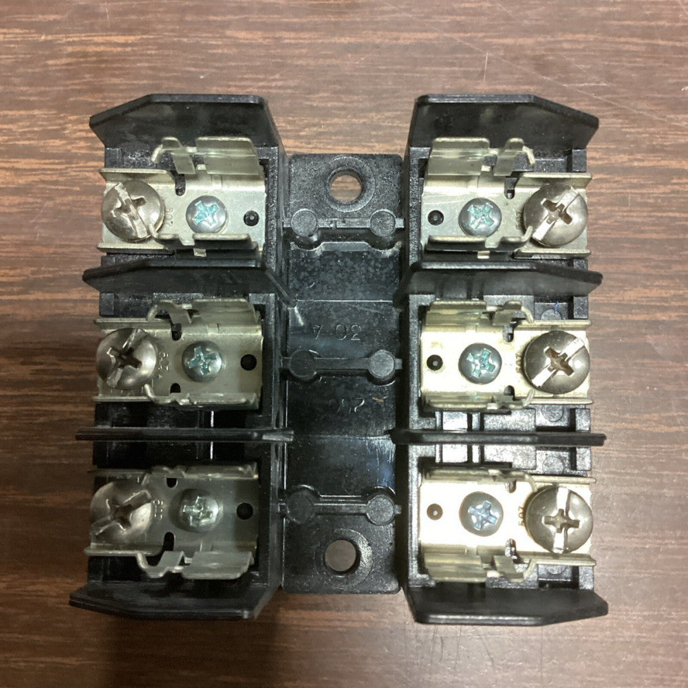LITTELFUSE 30A 250V 3-POLE FUSE HOLDER LH25030-3S G59