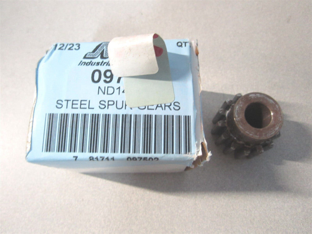 Boston Gear (09750) 1/2" 14 Teeth Steel Spur Gear 
