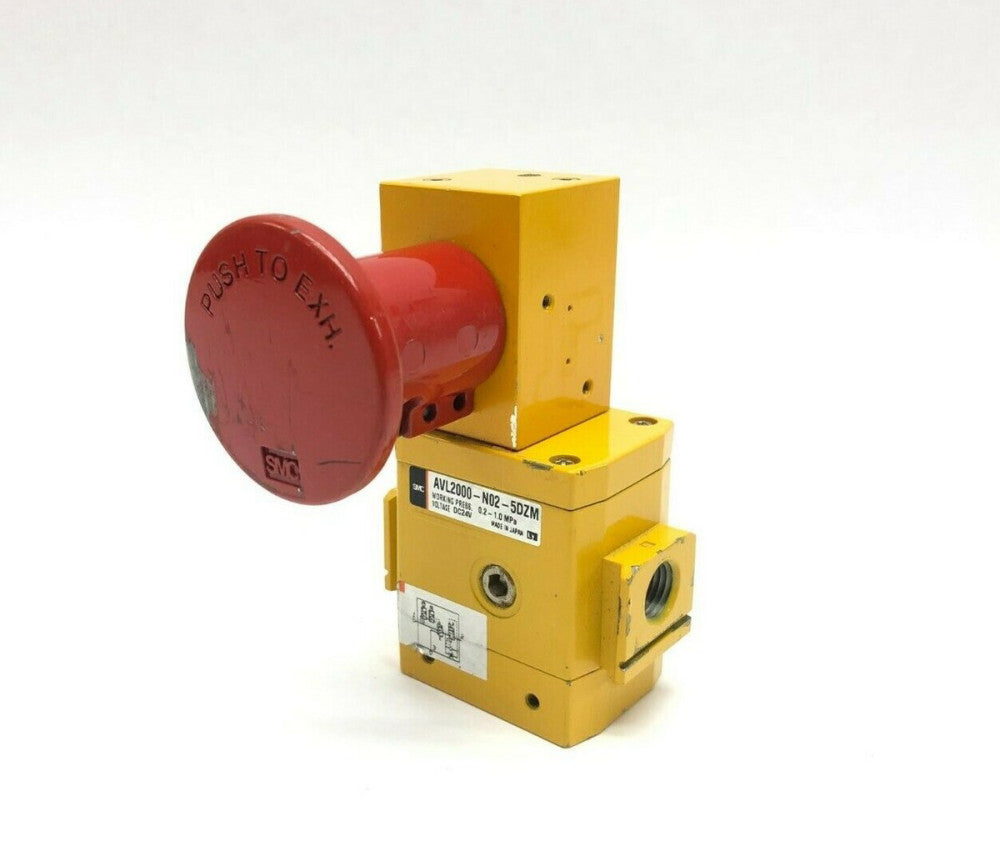 SMC AVL2000-N02-5DZM Soft Start Lock-Out Valve, DV24C