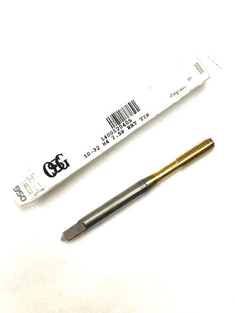 10-32 GH4 HY-PRO THREAD FORMING ROLL TAP- HSS-CO TIN COATED 2.5P OSG 1400120405