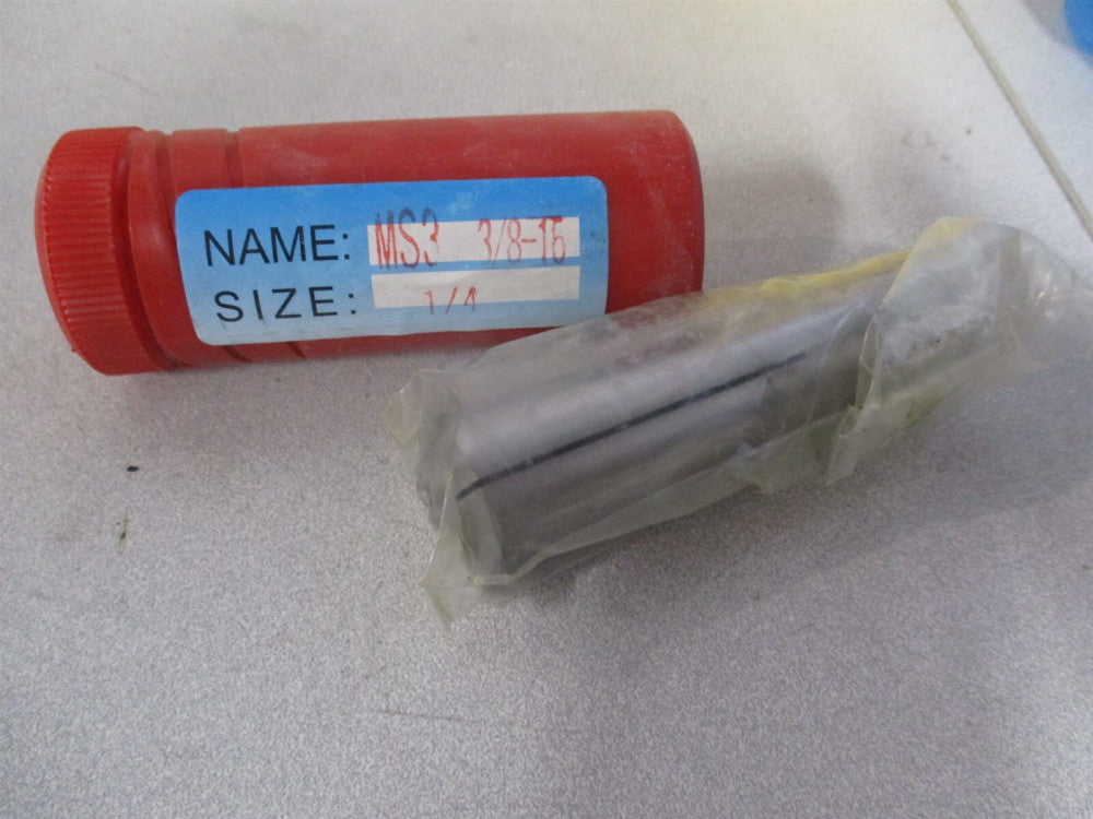 MS3 3/8-16 1/4 Morse Taper Shank Round Collet