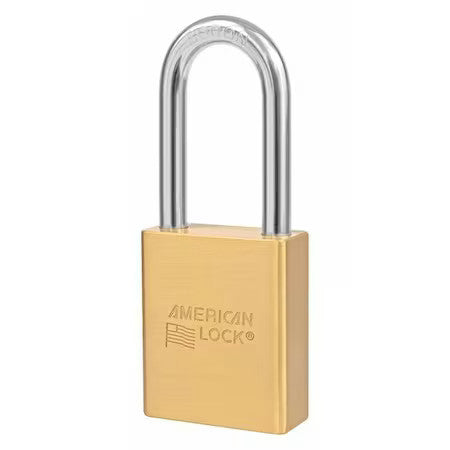American Lock A3651d035kd Padlock, Keyed Different, Long Shackle, Rectangular
