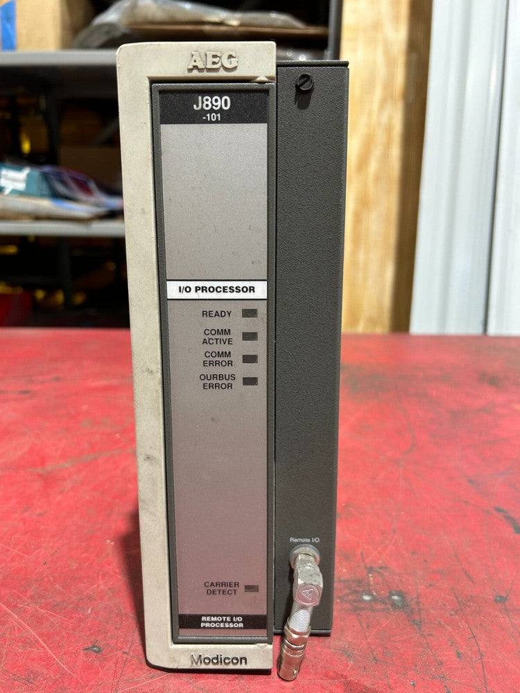 USED GOULD MODICON AEG AS-J890-101 PROCESSOR MODULE