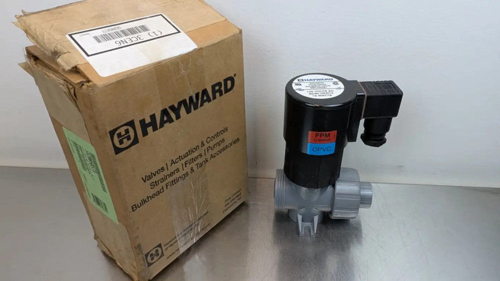 Hayward SV20050STV Solenoid Valve 1/2" CPVC 120VAC 19W