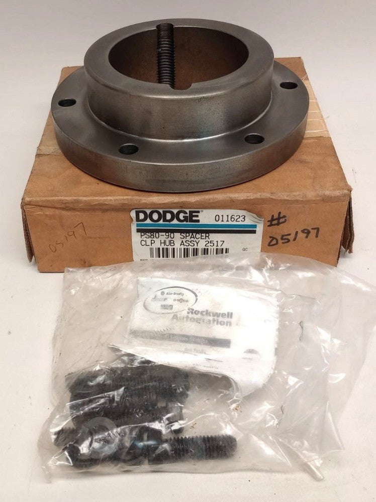 Dodge 011623 PS80-90 Spacer Coupling Hub Assembly 2517 Bushing