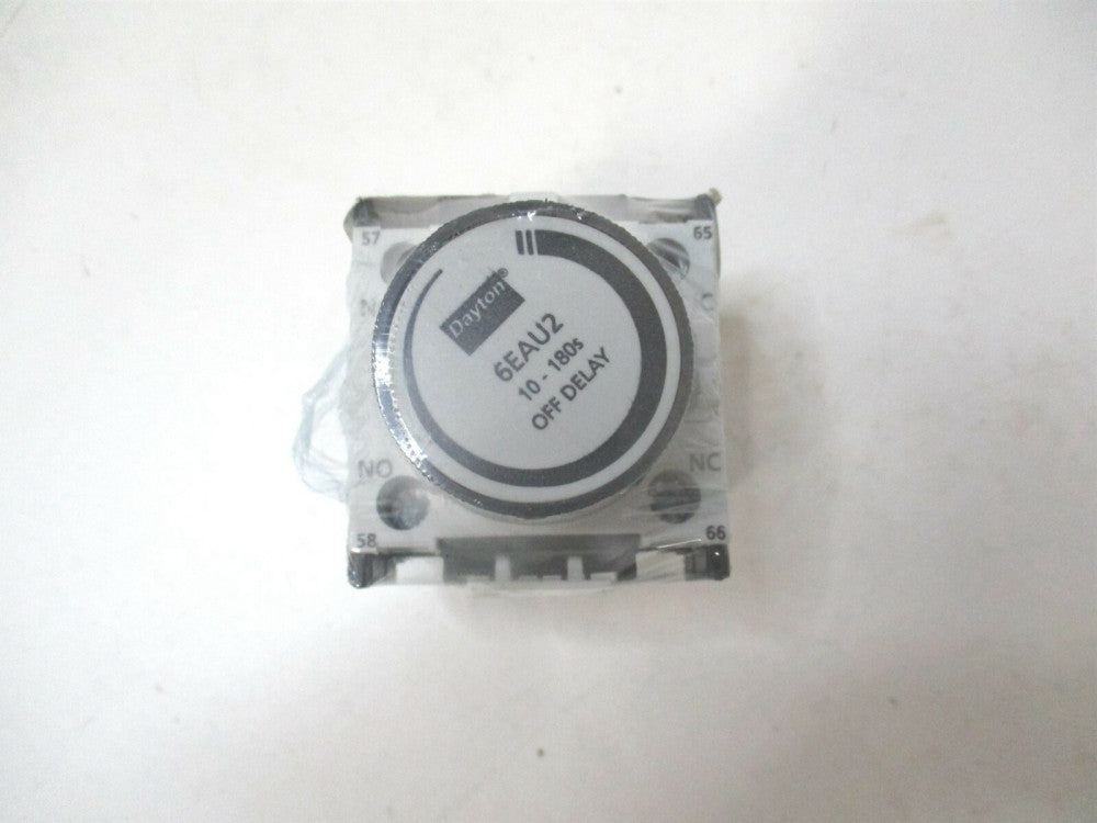 (6EAU2) 10.00 sec to 180.00 sec Off Delay IEC Timer Module with 2 Contacts 