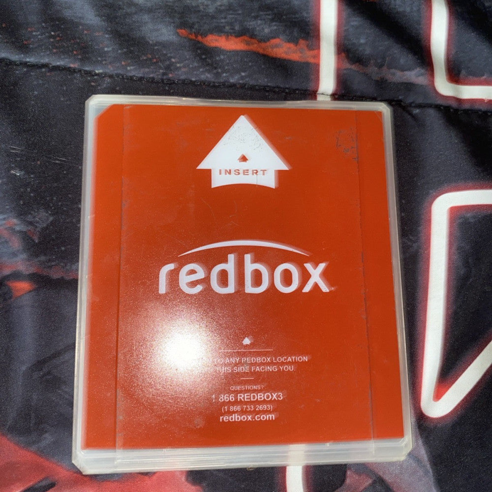 1 empty red box CD/DVD/Blu-ray Disc Cases Hard Plastic