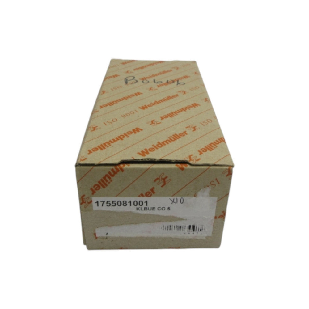 WEIDMULLER 1755081001 (PKG OF 10) NSMP