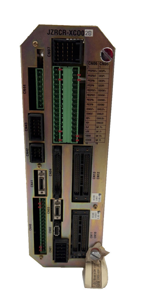YASKAWA SERVO DRIVE, JZRCR-XC002B, SERIAL NO-X21-247