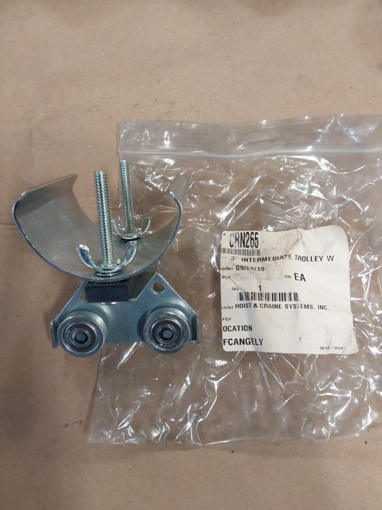 Gleason Reel F-It-S3/5.7 Festoon Intermediate Trolley,1.25 X 3.50...N64