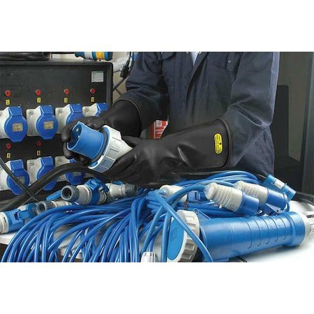 Ansell Class 00 B 11 Hyflex Electrical Gloves,Class 00,Black,Sz12,Pr