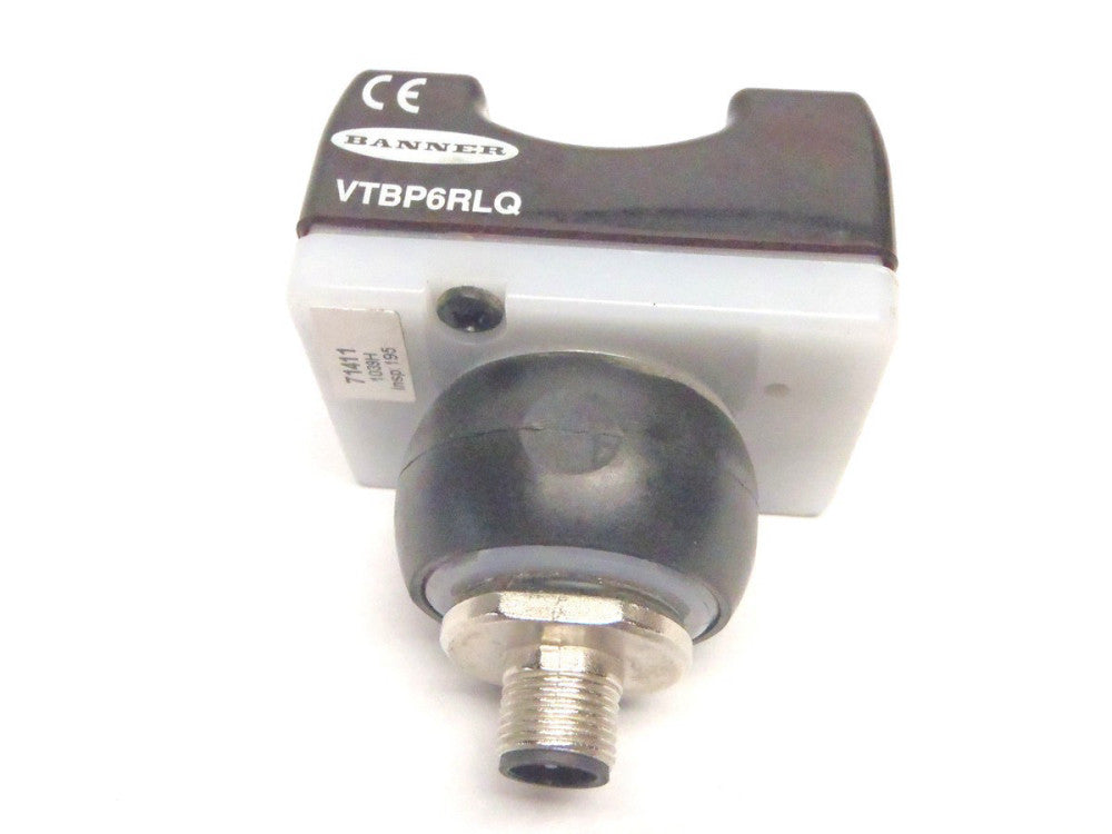 Banner VTBP6RLQ Red Job Light Euro 4-PIN With Round Mounting Nut Touch Sensor