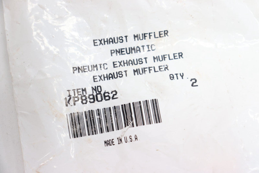 (2-Pk) Pneumatic Exhaust Muffler 1/8"  NPT KP89062